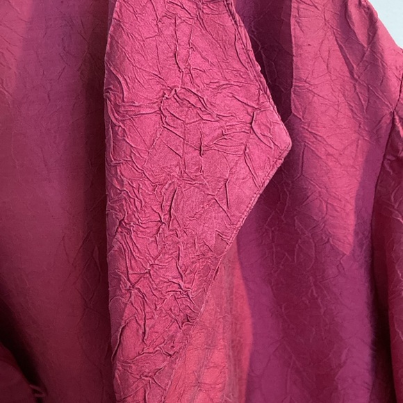 Eileen Fisher silk jacket 🩷 large - Picture 4 of 12